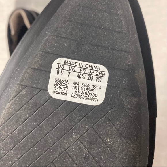 Yohji Yamamoto x adidas Low Platform Loafers Chain Detail Black Sz 8.5 - Picture 14 of 14